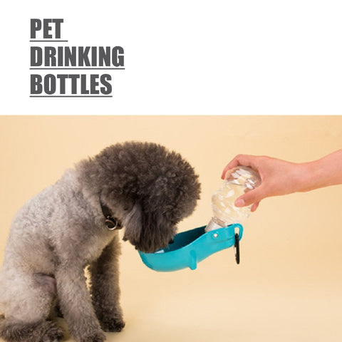Pet Drinking Bottles (Black)