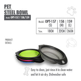 Pet Foldable Bowl (Pink)