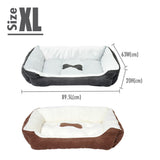 Pet Cushion Bedding - Brown (X-Large)