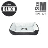 Pet Cushion Bedding - Black (Medium)